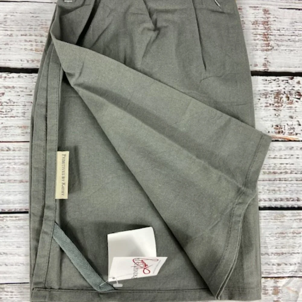 Primitives by Kathy 28 x 28 Gray Towel It's Beginning to Cook Like Christmas - Picture 2 of 2
